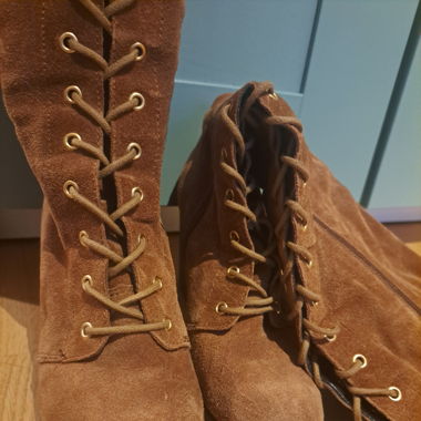 Overknee Boots braun