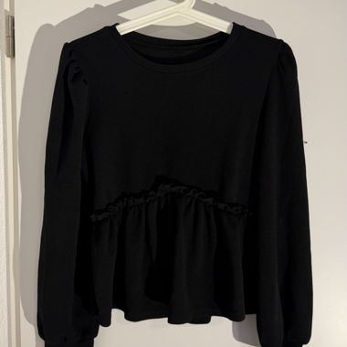 Blusa nera