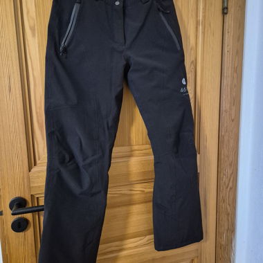 Schwarze Softshell-Skihose 38S