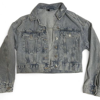 blue denim jacket