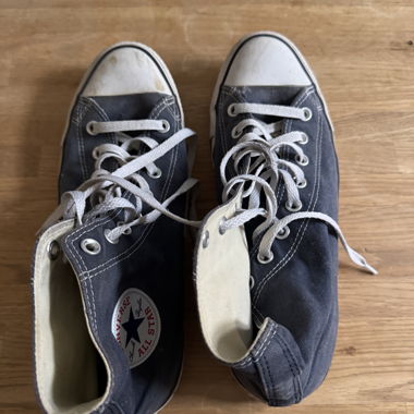 Blue Converse