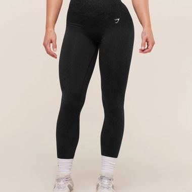 Gymshark Black seamless sports leggings
