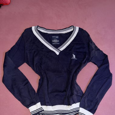 Blaues Vintage Sweatshirt 