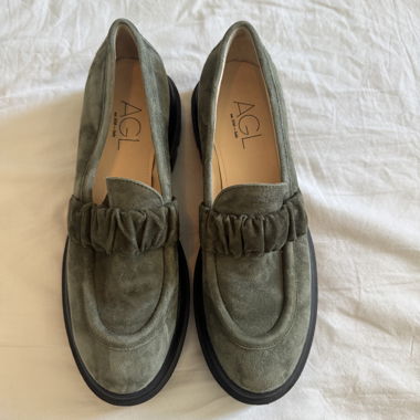 AGL Suede Loafers