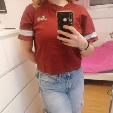 Rostrotes T-Shirt