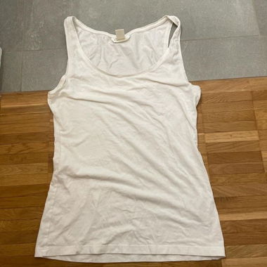 White basic H&M tank top
