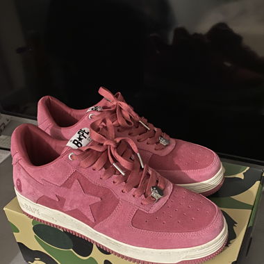Bapesta Pink Suede
