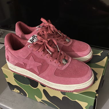 Bapesta Pink Suede