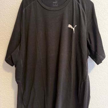 Puma black sports T-shirt