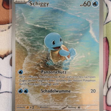 Pokemon Karte Schiggy 170 DE