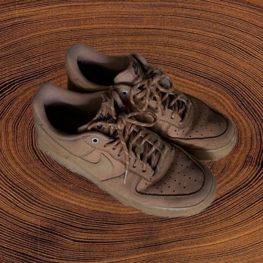 Nike Air Force 1 brown