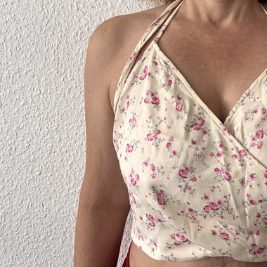 Yellow Floral Top