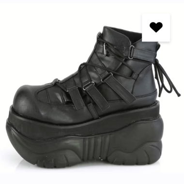 Demonia Cult Boxer 13 taglia 12