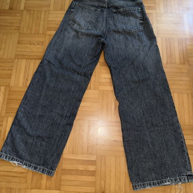 Jeans gris Pull&Bear Baggy Gr. 34