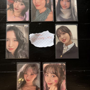 K-pop Twice Momo Photo-Cards-Set