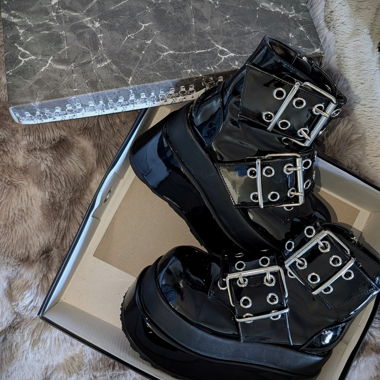 Demonia Alternative Boots / Bear-104
