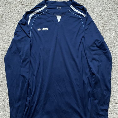 Jako sport manica lunga blu scuro
