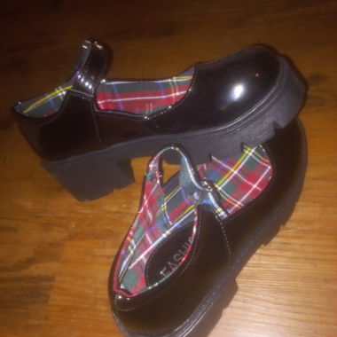 Mary Janes mit leichtem Absatz