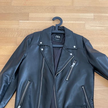 Lederjacke 