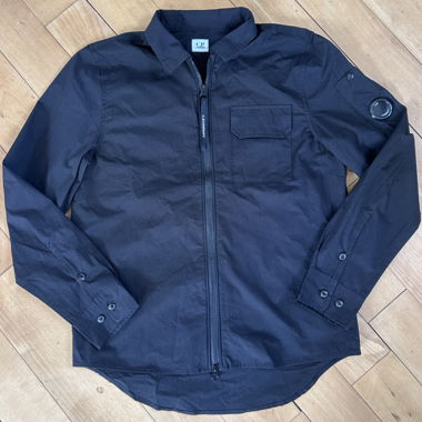 C.P. Company Black Shirt Jacket