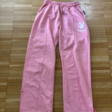 Pantalon de jogging Playboy en rose