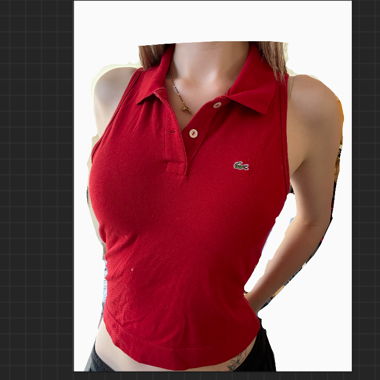 Polo Lacoste rosso