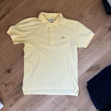 Polo Lacoste jaune clair