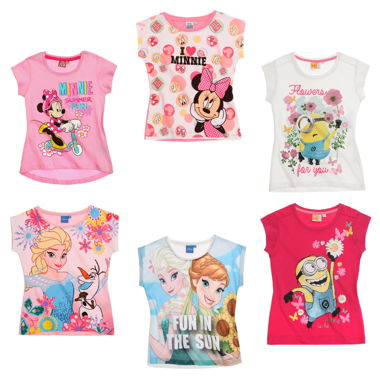 Lot of 6 girls' T-shirts (8 years) – New with tag