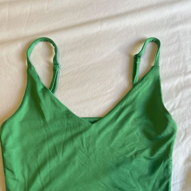 Crop top vert 
