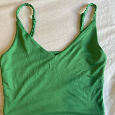 Crop top vert 