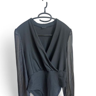 Black Bodysuit Long Sleeve