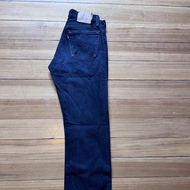 Schwarze Levi's Jeans
