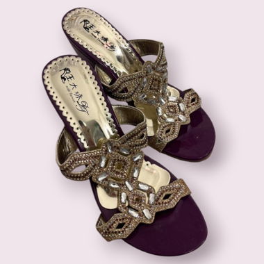 High Heels Taiwan "Purple Glitter" (EUR 36)