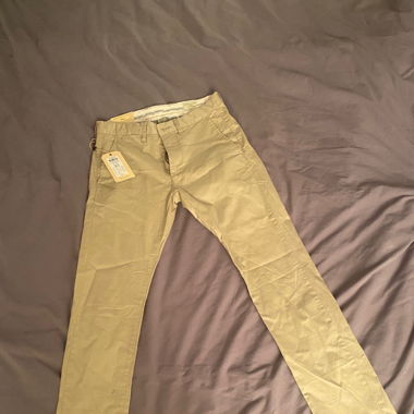 Selected cream Chino