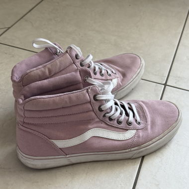 Vans Pink High-Top Sneakers