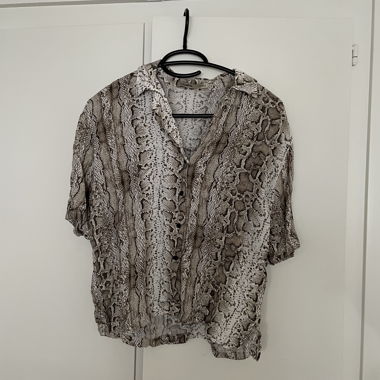 Pull & Bear Snake Print Shirt 