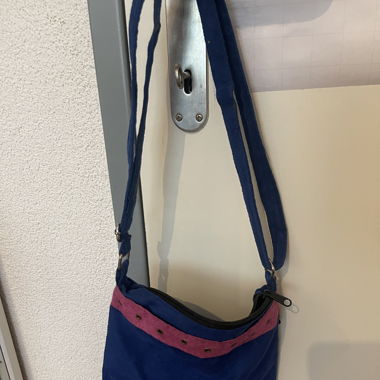 Borsa a tracolla blu