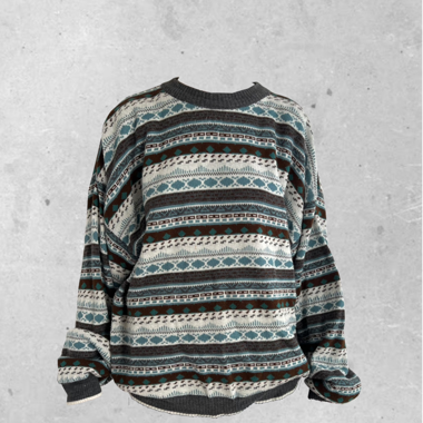 Knit Sweater – Nordic Pattern