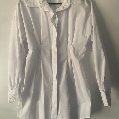 Ultima occasione: Blusa/abito oversize bianco