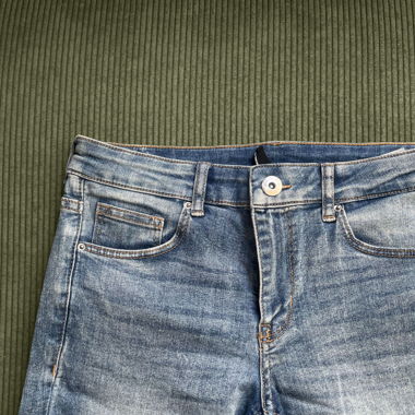 Mid Waist Skinny Jeans 