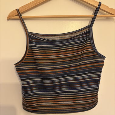 Striped cami top