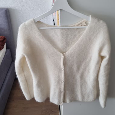 Sézane Barry Cardigan ecru