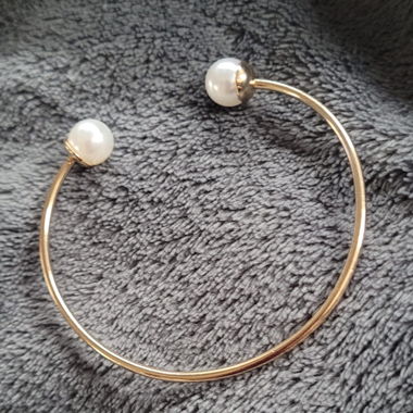 Edelstahl-Perlen-Armband