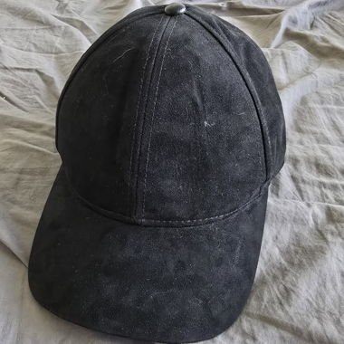 Fake Leder Kappe
