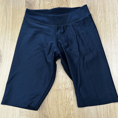 Black Sport Bike Shorts