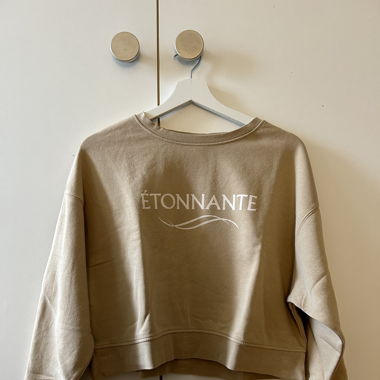 Beiger Pullover