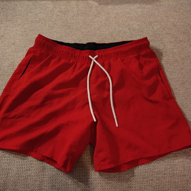 Costume da bagno Lacoste rosso