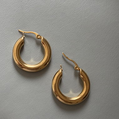 Boucles d'oreilles Créoles Or (Sans Ternir)