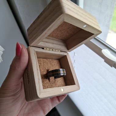 Anello Holzkern in legno Gr. 66