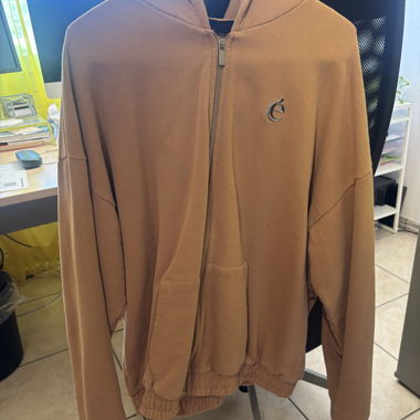 Ere Studio Sweat à capuche zippé
